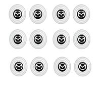 R-timer 12 Pièces Amortisseurs Porte de Voiture pour Mazda CX-80 2024-2025, Coussinets Antivibrations Anti Collision Coussin Protections Portières