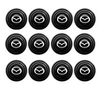 R-timer 12 Pièces Amortisseurs Porte de Voiture pour Mazda CX-80 2024-2025, Coussinets Antivibrations Anti Collision Coussin Protections Portières