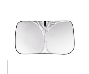 R-timer 1Pcs Pare-Brise Protection Solaire pour Citroen C1 C2 C3 C3-XR, Pliable Ombrelle Soleil Avant Voiture Visière Rideau Thermique Tapis,104 * 70cm
