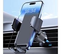 R-timer 1Pcs Support Téléphone Voiture pour Citroen e-Mehari 2016-2023, Support Grotte de Gravité pour Grille d'Aération Stabilisateur Châssis Dock