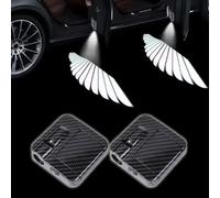 R-timer 2 Pcs Projecteur Porte Voiture pour VW Fox Bj. 2005-2011, Eclairage de Bienvenue LED sans Fil Haute Définition Accessoire Auto