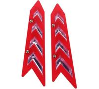 R-timer 2 Pièces Déflecteur D'Essuie-Glace Avant pour Kia Sportage 2022 to Present, Stabilisateur de Pression Auto Aérodynamique Aileron de Pare-Brise,Red