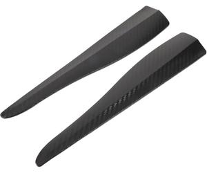 R-timer 2 Pièces Diffuseur de Pare-Chocs Avant pour Peugeot Rifter L2 5-Sitze 2019-2024, Spoiler Lèvre de Canard Séparateur d'angle Protecteur Dynamique de Carrosserie