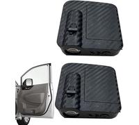 R-timer 2 Pièces Éclairage de Porte de Voiture pour Renault Espace VI 2023, Projecteur LED sans Fil Ombre Lumière Bienvenue Aspect Carbone Décor