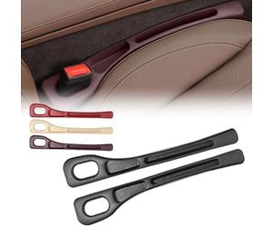 R-timer 2 Pièces Remplisseur pour Espace Entre Sièges Auto pour VW Touran I Van () 2010-2015 (V/5) GP2, Bandes de Remplissage de Siège Bouchon D'Écartement Siège Intérieur,Black