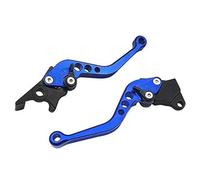 R-timer 2Pcs Levier de Frein Embrayage pour Benelli TRK 251 2018-2023, Leviers de Guidon Réglables pour Moto Accessoires de Remplacement,Blue-Front Disc Rear Drum Brakes