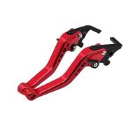 R-timer 2Pcs Levier de Frein Embrayage pour BMW C 600 2012 2013 2014 2015, Leviers de Guidon Réglables pour Moto Accessoires de Remplacement,Red-Front and Rear Disc Brakes