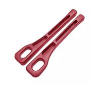 R-timer 2Pcs Remplisseur D'Espace de Siège pour Ford Expedition Max 2018-2024, Organisateur Anti-Chute avec Fente de Rangement, Accessoire Intérieur en Élastomère,Red