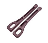 R-timer 2Pcs Remplisseur D'Espace de Siège pour Ford Expedition Max 2018-2024, Organisateur Anti-Chute avec Fente de Rangement, Accessoire Intérieur en Élastomère,Brown