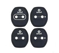 R-timer 4 PCS Protecteurs Serrure Porte Voiture pour Smart ForFour 2 (II) W453 I 2014-2021, Amortisseur et Anti-Bruit,Protection Anti-Rouille pour Serrure,Bruit Installation Facile