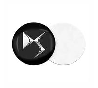 R-timer 4 Pièces Cache Moyeux Autocollants pour DS DS4S DS5 5LS DS3 DS4 DS6 DS7 DS9, Badge de Jante en Aluminium 3D Étanche, Insigne Emblème Centre de Roue pour Décoration Auto