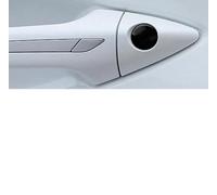 R-timer 8 Pièces Autocollants de Serrure de Porte pour Citroen C1 C2 C3 C4 Picasso C5 DS3 DS4, Protection de Trou de Clé Étanche Décoration Cylindre