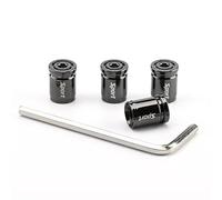 R-timer Bouchon Valve Pneu Voiture pour Hyundai Custo 2021-2026 | Couvre-Valves pour Roue Capuchons de Valve Anti-Poussière Accessoires