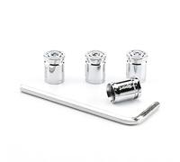 R-timer Bouchon Valve Pneu Voiture pour Hyundai Custo 2021-2026 | Couvre-Valves pour Roue Capuchons de Valve Anti-Poussière Accessoires