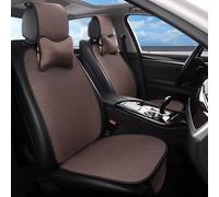 R-timer Coussin Siege Voiture Avant pour Chevrolet Corvette (Coupe AB Bj.2020), Apportez Deux Oreillers pour la Nuque, Respirant Antidérapantes Résistantes,2PCS