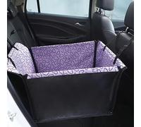 R-timer Housse de Siège de Voiture pour Chien pour BMW 750e 2025, Imperméable Animaux Hamac/Couverture/Housse de Protection Sièges Arrière,Purple