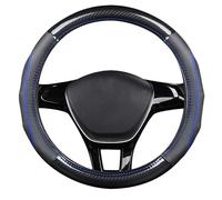 R-timer Housse de Volant Voiture pour Skoda Scala 2023-2026 | Texture Cuir De Vachette, Surface Respirante Agréable, Prise En Main Antidérapante, Conception Résistante À L'usure