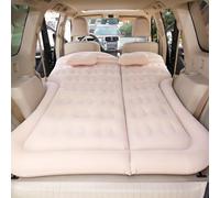 R-timer Matelas Gonflable de Voiture pour VW Polo 6R 6N 6N2 6C 9N 9N3, Lit de Voiture Gonflable avec Oreillers pour Camping Voyage,Beige