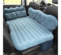 R-timer Matelas Gonflable Voiture pour Citroen Jumpy II 2012-2015, Lit de Voyage Arrière avec Coussins, Système de Sommeil en Matériau Premium,Blue