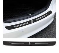 R-timer Protection de Pare-Chocs Arrière Fibre de Carbone pour Suzuki SX4 2006-2014, Plaque Seuil de Coffre Film Protection Seuil de Coffre, Film Autocollant
