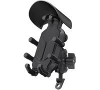 R-timer Support Téléphone Moto pour Indian Chief Bobber Dark | Fixation Rétroviseur Porte Téléphone Moto Anti Vibration Casque Pare Soleil Support Smartphone Vélo, support telephone moto