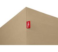 r-up Passt Drap Housse 140x200-160x200 Jusqu´à 35cm de Hauteur Beaucoup de Couleurs 100% Coton 130g/m² (Sable)
