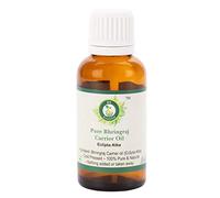 R V Essential Huile de Bhringraj pur 30ml (1.01oz) - Eclipta Alba (100% pur et Série d'herb rares naturelles) Pure Bhringraj Oil