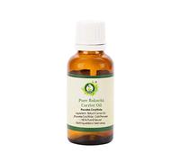 R V Essential Huile de porteur pur bakuchi 30ml (1.01oz) - Psoralea Corylifolia (100% pur et naturelle pressée à froid) Pure Bakuchi Carrier Oil