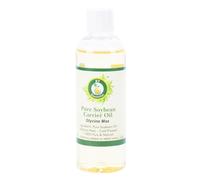 R V Essential Huile de soja pur 100ml (3.38oz) - Glycine Max (100% pur et naturelle pressée à froid) Pure Soybean Carrier Oil