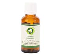 R V Essential Huile essentielle d'anis pur 30ml (1.01oz) - Pimpinella Anisum (100% Pur et naturelle Distillée vapeur) Pure Anise Essential Oil
