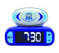 R?veil avec veilleuse ballon de rugby en 3d