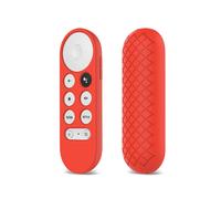(R)W3jd Étui en silicone souple antidérapant pour télécommande Chromecast Coque de protection Google