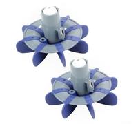 R0525000 Lot de 2 brosses à récurer pour nettoyeur de piscine creusée MX8 compatible avec les exigences standard de pression et de débit de la ligne d'aspiration