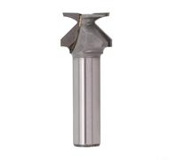 R10 Mèche à bois à tige de 12 mm avec lame en carbure pour rainurer et plier, compatible avec fraiseuses, machines de gravure et coupe-bordures, 1/2 (1/2 x R10)