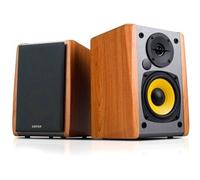 Edifier Enceintes Bluetooth R1010BT – Bois 24 W fil & sans fil – Vendues par paire Brun/Beige