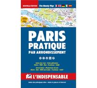 R12 Paris pratique par arrondissements - Collectif - Indispensable - broché - Atlas / carte