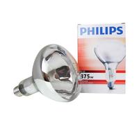 R125 IR 375W E27 230-250V CL 1CT/10, Blanc Chaud