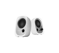 Edifier Enceintes PC R12U 2.0 USB 4W Bass Reflex Prise jack Bouton volume Blanc