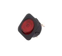 R13-203B-01-BR ROCKER SPST Pos: 2 OFF-ON 25A/12VDC rouge lampe néon 50mΩ SCI
