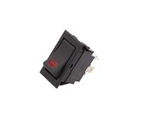 R13-220BA-01-BBR ROCKER SPST Pos: 2 OFF-ON 20A/12VDC noir LED 12VDC,à points SCI