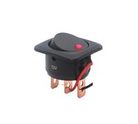 R13-223AL STSP rocker switch with 12V Neon lighter/ON-OFF 3pins /power switch NWPNLXEA(Red Neon)