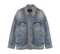 R13 - Roxy Denim Moto Jacket - Femme - Vestes - Bleu - Taille: 40 FR