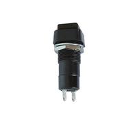 R18-23 Bouton-Poussoir On-(Off) Noir 3A/125V
