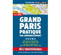 R21 Grand Paris pratique 20 arrondissements, répertoire alphabétique des rues - Collectif - Indispensable - broché - Atlas / carte