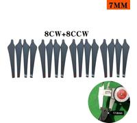 R2170 Pliant Propeller en fibre de carbone Nylon Plastique compatible avec la pièce de remplacement du drone Agriculture 1P 1(R2170 4 Pair-7MM)