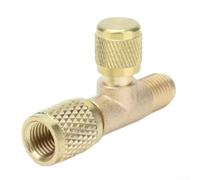 R22 R410A R134a Adaptateur Valve Cuivre 1/4 SAE