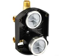 R2200 Robinet de douche et inverseur pour garniture D3 ou 6 réglages Intégration Corps en cuivre Prend en charge des systèmes de plomberie efficaces de salle de bain