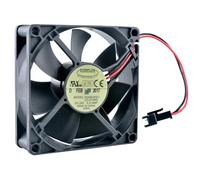 R248025SU ZC372aR 8cm 80mm ventilateur 80x80x25mm DC24V 0.21A ventilateur de refroidissement à flux Axial for convertisseur de fréquence