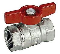 R251D Vanne avec raccords pour poignée papillon F-F R251X004 GIACOMINI 3/4 "