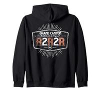 R2R2R Grand Canyon Trek Authentique Vintage Adventure Randonnée Sweat à Capuche
